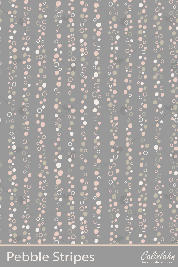 Pebble Stripes Pattern by Calislahn