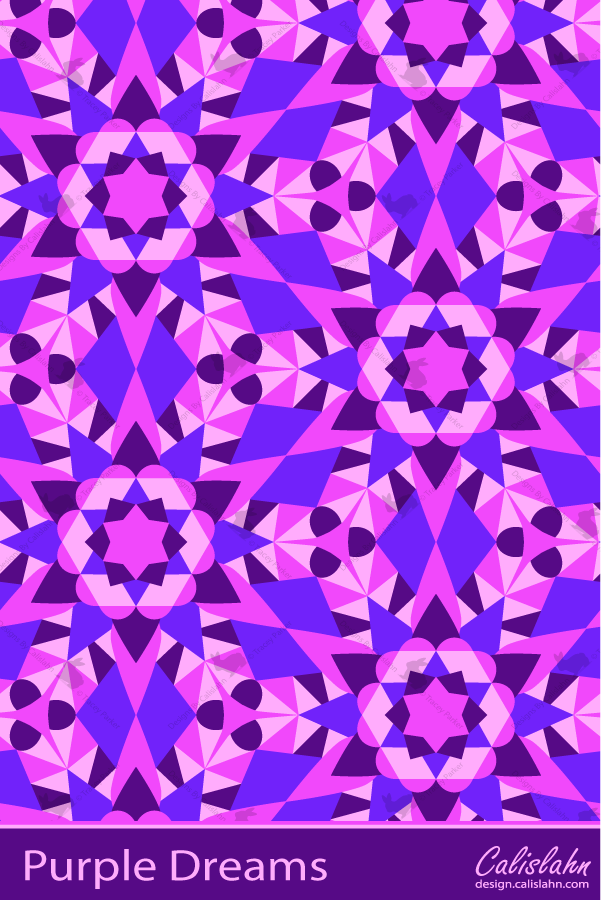 Purple Dreams Pattern by Calislahn