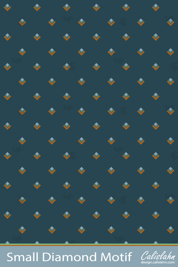Small Diamond Motif Pattern by Calislahn