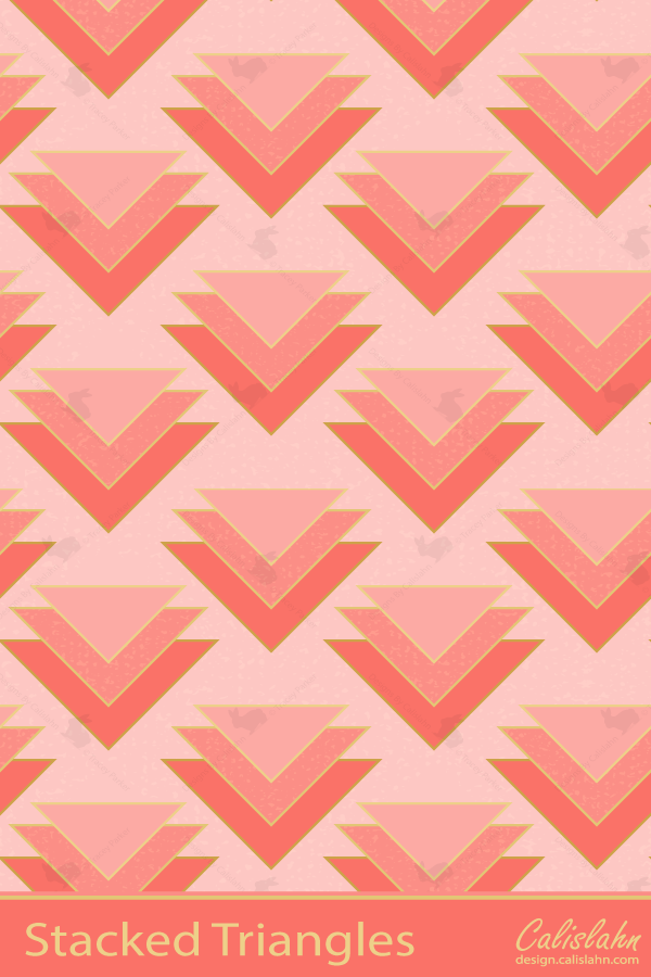 Stacked Triangles Pattern by Calislahn
