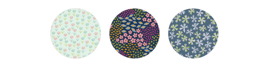 May Roundup Floral Swatches