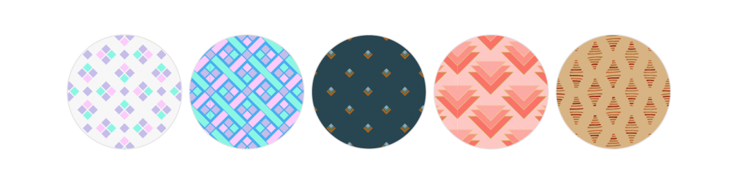 May Roundup Geometric Swatches