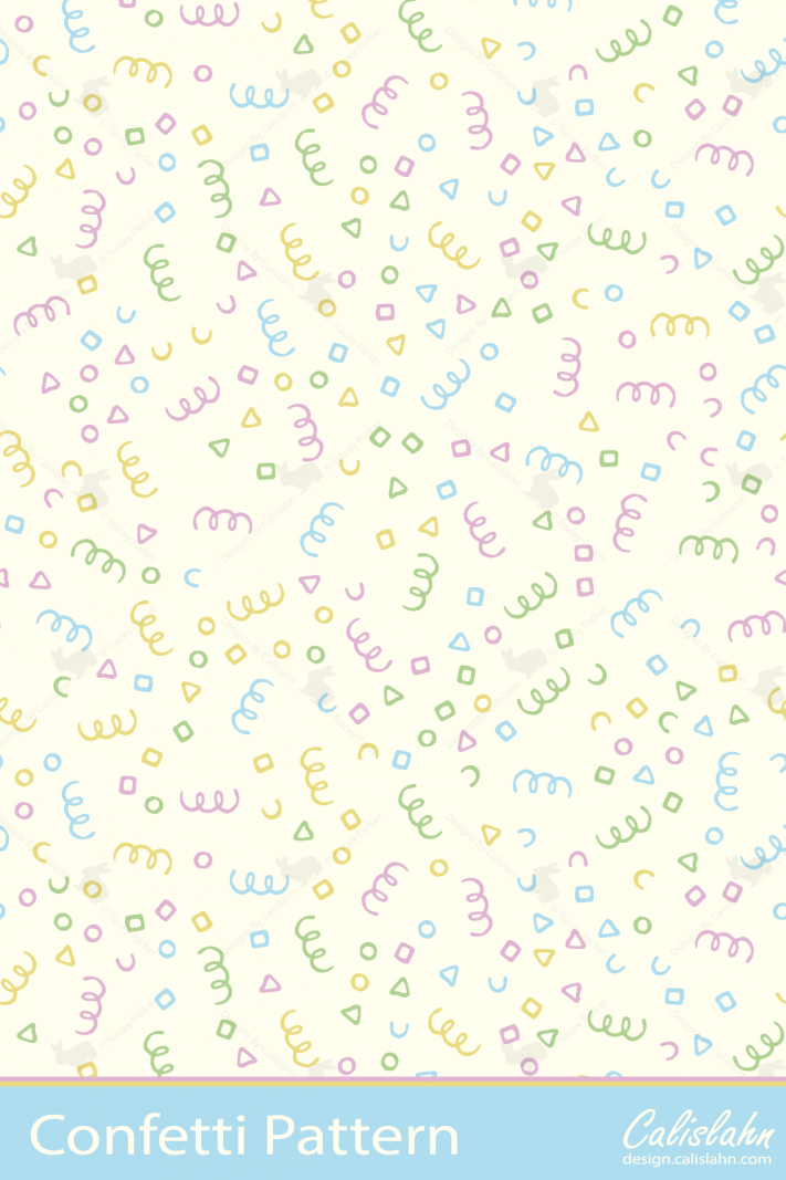 Confetti Pattern by Calislahn