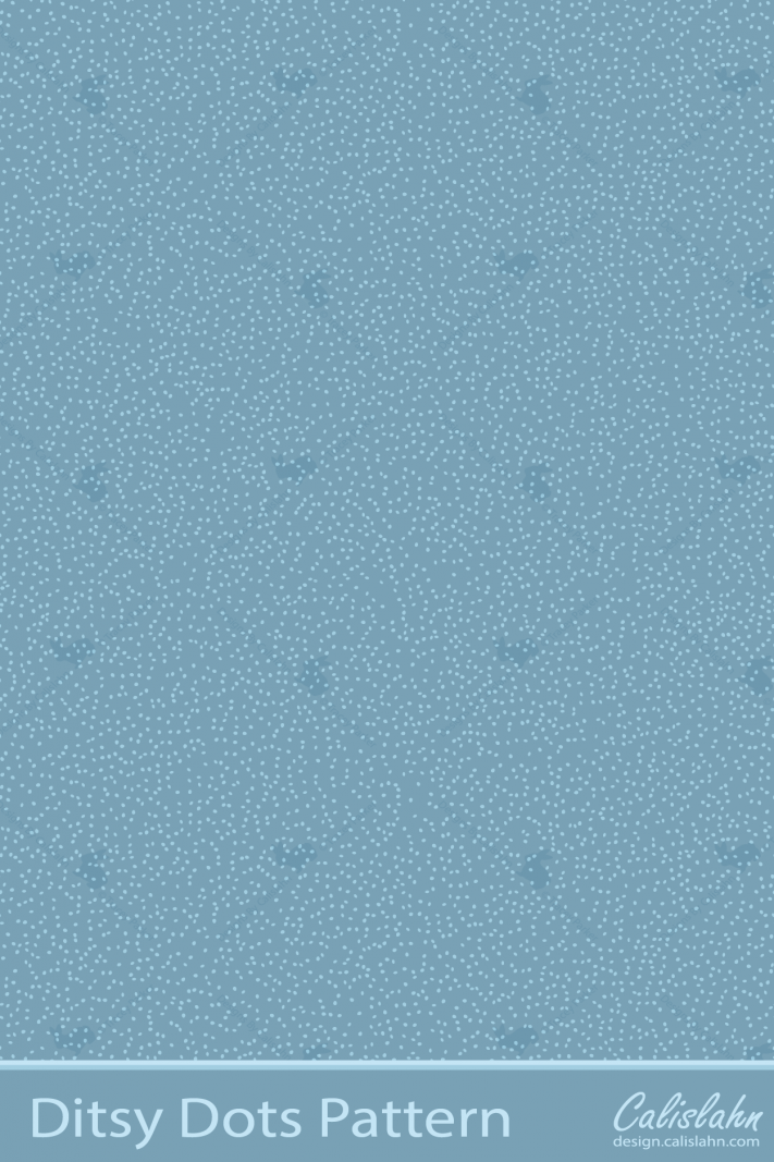 Ditsy Dots Pattern by Calislahn