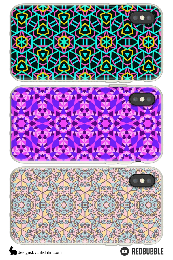 Kaleidoscope iPhone cases
