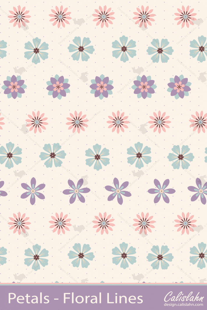 Petals - Floral Lines by Calislahn