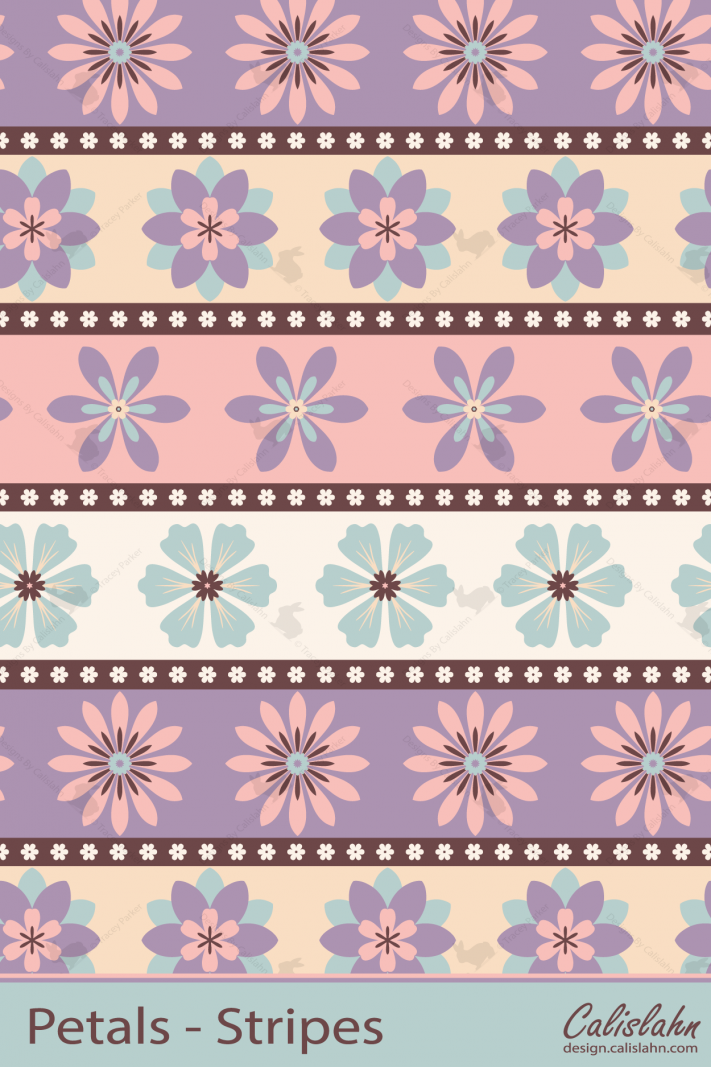 Petals - Stripes by Calislahn