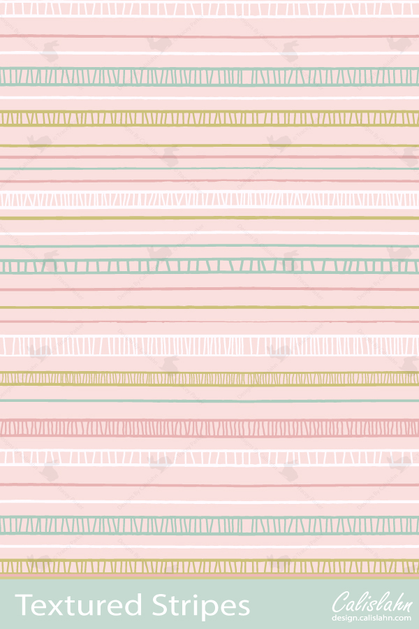Textured Stripes Pattern by Calislahn
