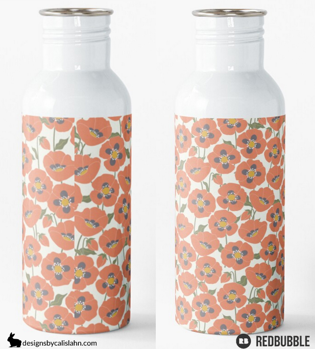Redbubble Water Bottles
