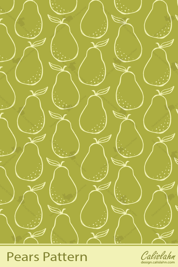 Pears Pattern by Calislahn