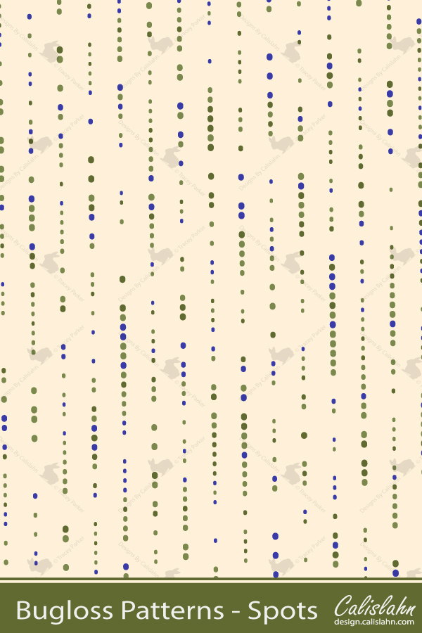 Bugloss Pattern - Spots by Calislahn